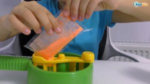 Станция слизи - готовим разноцветные лизуны | Игрушки для детей с Ярославой