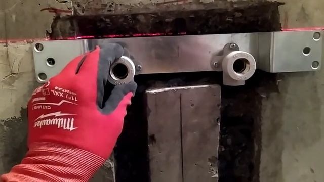 Установка водорозетки под смеситель. Наверное самый простой способ!!! смотреть онлайн