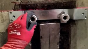 Установка водорозетки под смеситель. Наверное самый простой способ!!!