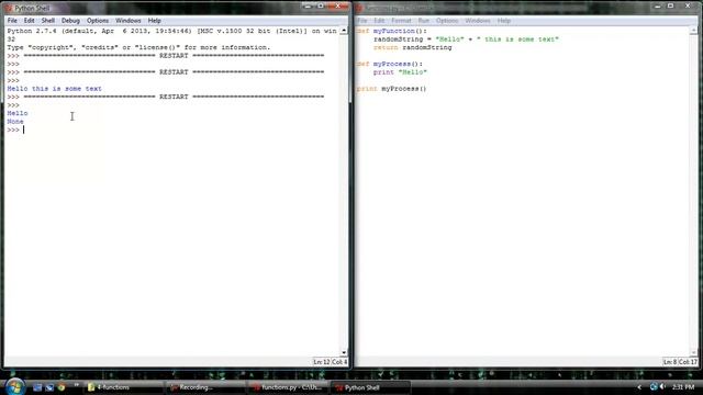 Python 2.7 Tutorials | Functions & Processes [commentary] смотреть онлайн