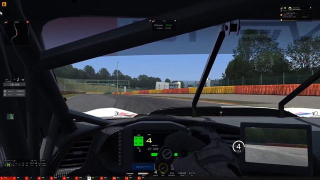 Assetto Corsa Corvette C7R Spa hotlap + setup - 2:16.285 смотреть онлайн