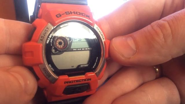 Настройка Casio G-shock GR-8900-4E [3269]
