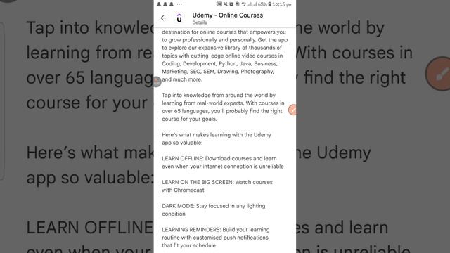 Udemy Application Review | Features of Udemy App смотреть онлайн