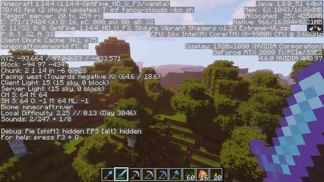 Minecraft - 2048x2048 Texture + Shaders :O смотреть онлайн