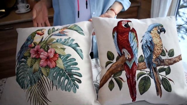 Обзор гобеленовых скатертей и наволочек смотреть онлайн