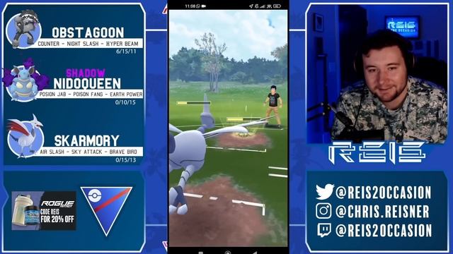 OBSTAGOON WITH HYPER BEAM CLIMBS THE LEADERBOARD!! | POKÉMON GO BATTLE LEAGUE