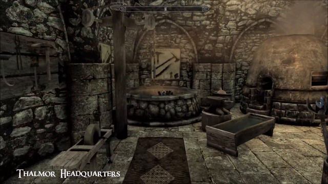 Thalmor Headquarters - Player Home - Skyrim Special Edition House Mod
