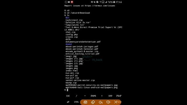 Cara mengubah atau menghias termux menjadi parrot linux смотреть онлайн
