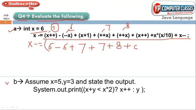 Important Output based Questions in Java for icse computer class 9 and 10 | YP Computer Classes смотреть онлайн