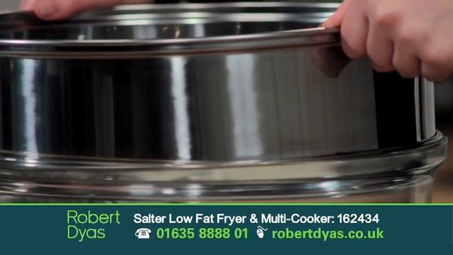 Robert Dyas TV Advert - Salter Low Fat Fryer & Halogen Oven смотреть онлайн