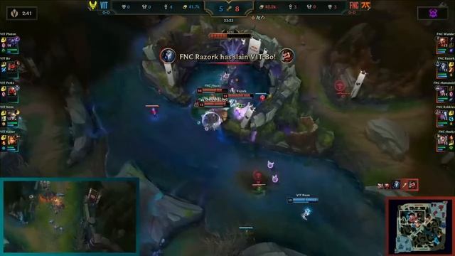 VIT vs FNC Highlights | LEC Winter 2023 W1D1 | Team Vitality vs Fnatics смотреть онлайн