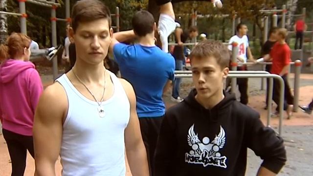 Тренировки по workout в парке "Северное Тушино"/14.09.2013 смотреть онлайн