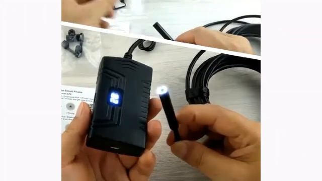 LEMLEO Wi Fi Эндоскоп 1080 FullHD, гибкая камера usb для смартфона, андроид, телефона, технический, смотреть онлайн