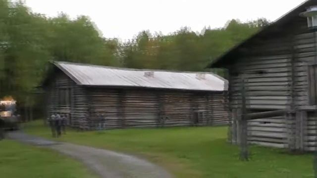 Автопутешествие. Архангельский музей деревянного зодчества Малые Корелы, набережная Северодвинска. смотреть онлайн