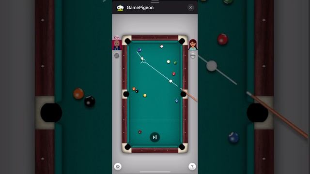 8 Ball Win in One Turn (GamePigeon) смотреть онлайн