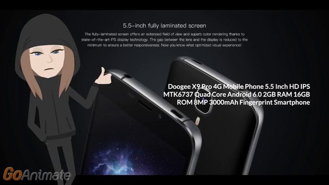 Doogee X9 Pro 4G Quad Core Android 6.0 2 телефон с aliexpress смартфон смотреть онлайн