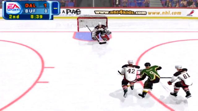 NHL 2001 Gameplay Buffalo Sabres vs Dallas Stars смотреть онлайн