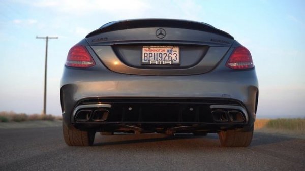 FI EXHAUST sound on Mercedes C450/C43 AMG W205