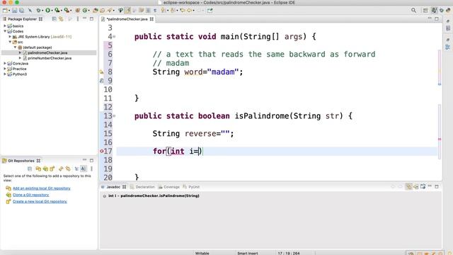 Java Interview Codes | Palindrome String Checker смотреть онлайн