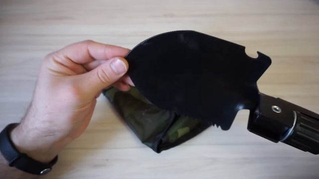 Складная многофункциональная лопата. Multi functional Mini Military Folding Shovel смотреть онлайн