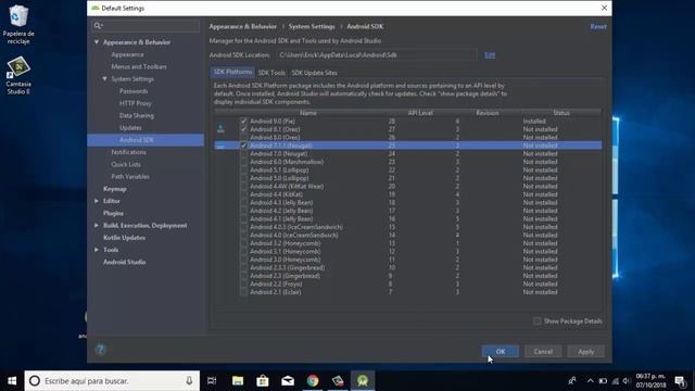 Instalación de Java SDK, androidStudio y Emulador смотреть онлайн