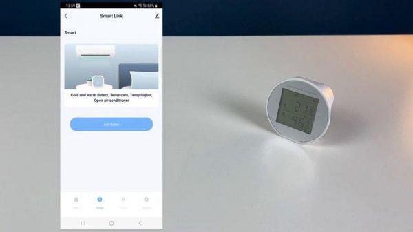 Датчик температуры и влажности tuya smartlife ps-link