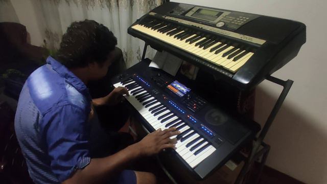 Adarayada me - Yamaha PSR SX 900 key board playing смотреть онлайн