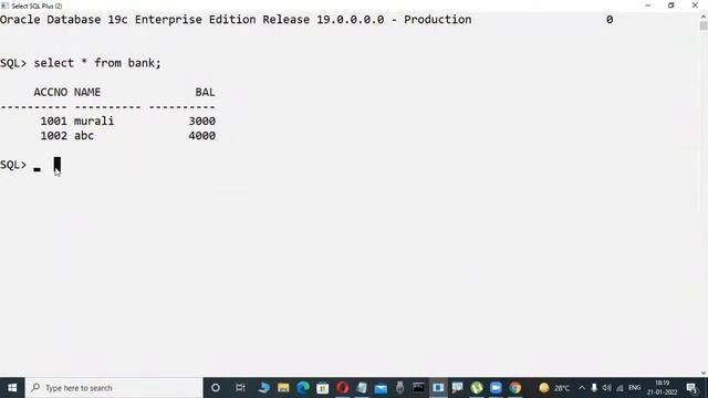ORACLE 19c tutorials by Mr. Murali Sir смотреть онлайн