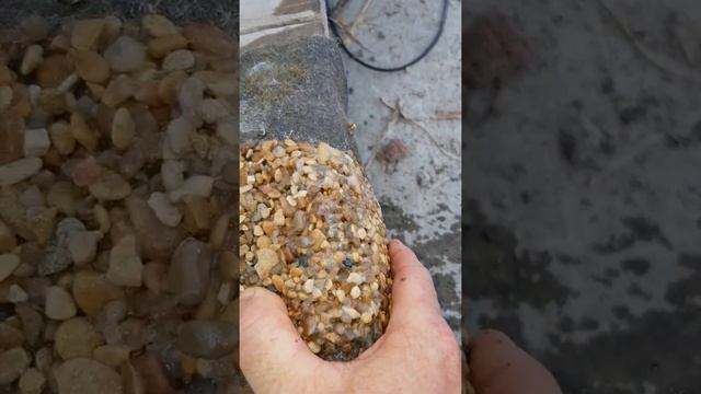 Чем приклеить гальку к геотекстилю ? Испытания в воде ЗАКОНЧЕНЫ | ПРУД ПРУДИ смотреть онлайн