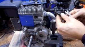 Мотор ДМ1 с китайским карбюратором не заводится, почему???