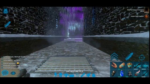 Ark mobile, прохождение данжа RMX : Restless Catacombs в Ark mobile смотреть онлайн