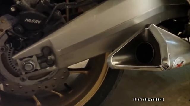 Honda CB 650F exhaust sound and acceleration compilation смотреть онлайн