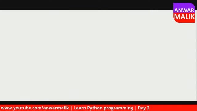 Learn python Programming- Tutorial for beginners - Day 2 смотреть онлайн