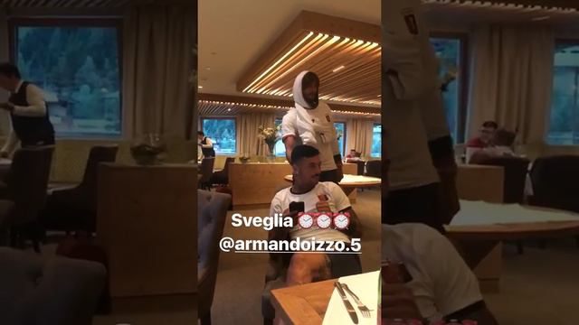 Armando Izzo, ecco la sveglia di Mattia Perin! смотреть онлайн