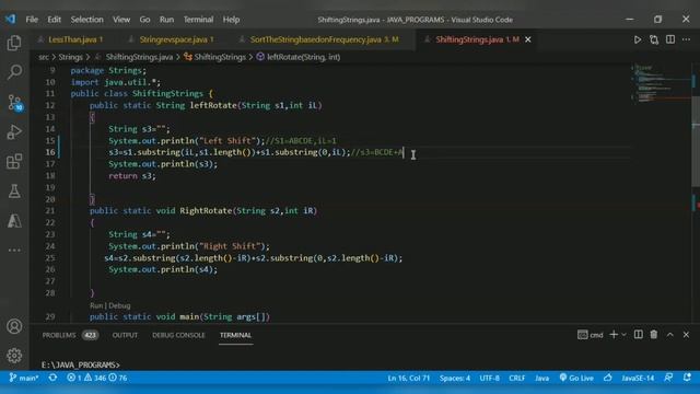 Shifting or Rotating Strings in programming смотреть онлайн
