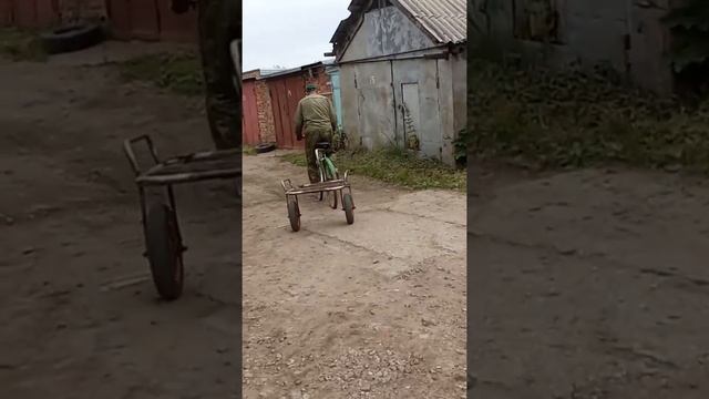 тележка для велосипеда вкратце смотреть онлайн