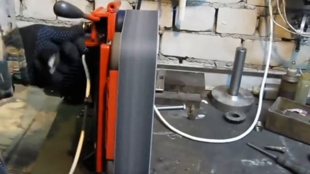 "Гриндер"- ленточный наждак,точило. видео 2 смотреть онлайн