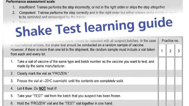 Shake Test, step by step смотреть онлайн