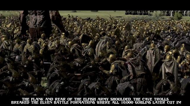 Alliance of Elves and Men VS Isengard and Goblins | Cinematic Battle Lord Of The Rings смотреть онлайн