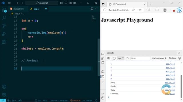 28 - Do While ak ForEach nan Javascript смотреть онлайн