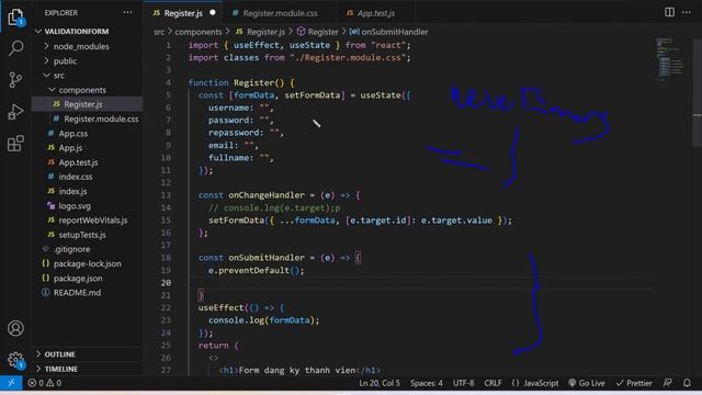 Hướng dẫn Validate Form đơn giản với React смотреть онлайн