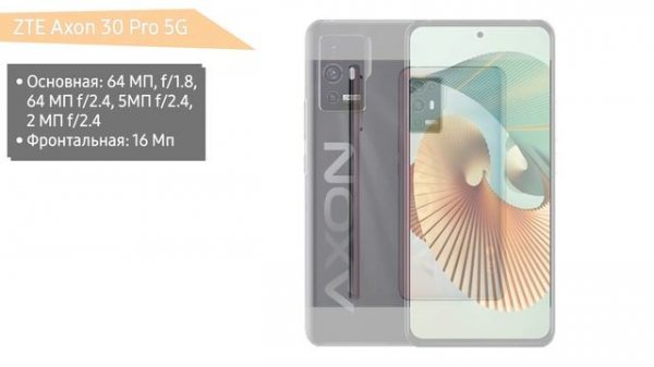 Смартфон ZTE Axon 30 Pro 5G