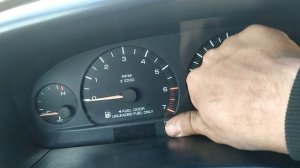 Chrysler Voyager 3.Самодиагностика приборки.