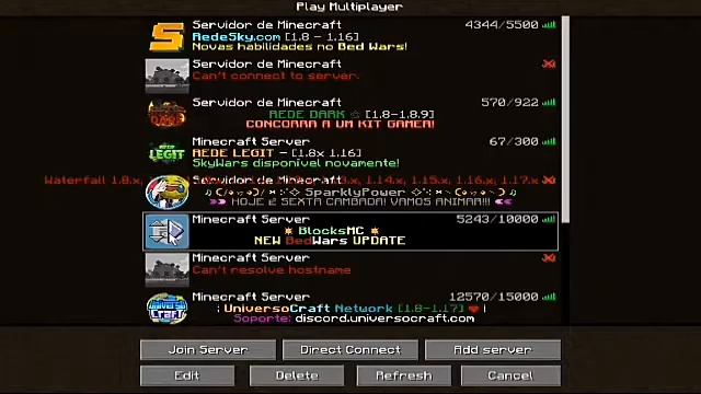 NÃO CONSIGO MAIS ENTRAR EM NENHUM SERVIDOR DE MINECRAFT - MIAUM смотреть онлайн
