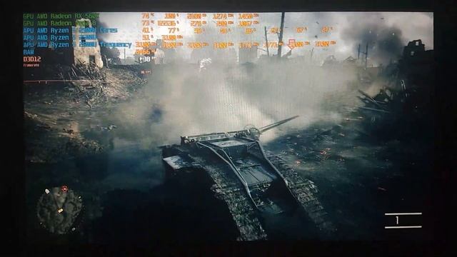 Battlefield 1 | Тест | Acer Nitro 5 AN515-42-R2VK | AMD Ryzen 5 2500U | AMD Radeon RX 560X смотреть онлайн