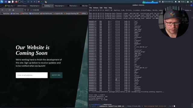 HackTheBox Trick - Path Traversal, DNS Enumeration, SQL Injection & Fail2Ban Privesc смотреть онлайн