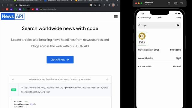 Crypto Currency Social Media SwiftUI/Firebase смотреть онлайн