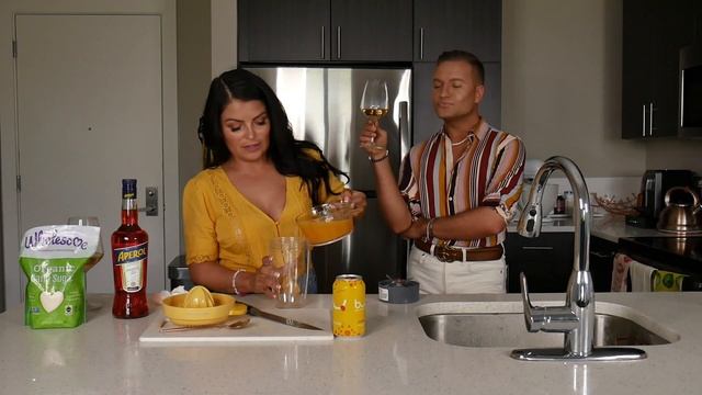 HOW TO MAKE A FROZEN APEROL SLUSHEE BY HAUTE GIRL KITCHEN смотреть онлайн