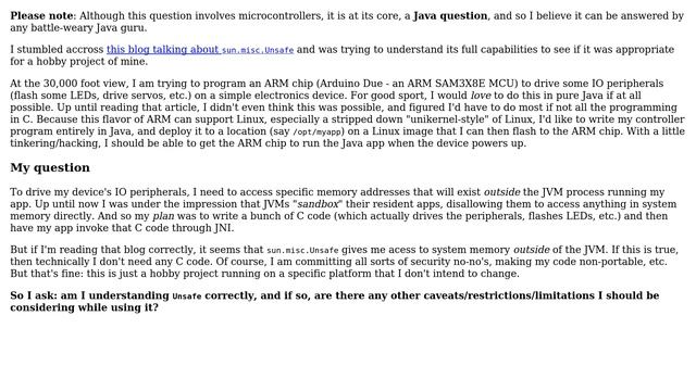 Software Engineering: Does sun.misc.Unsafe give access to the system or just the JVM? смотреть онлайн