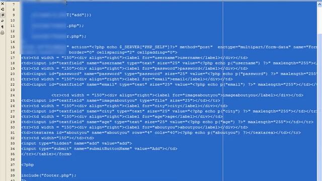 PHP mysql generator tutorial part2 HD смотреть онлайн